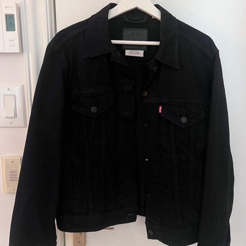 Levi's Black jean jacket, 90S TRUCKER JACKET, Size M
